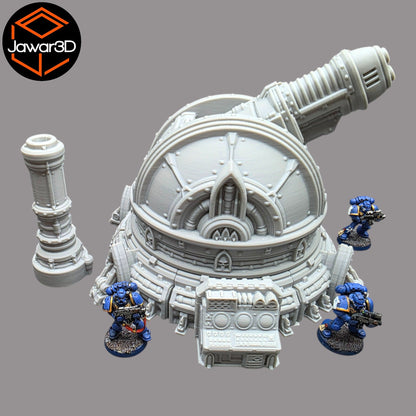 Defense Turret - 28mm Wargaming Scatter Terrain Scenery Tabletop Miniature