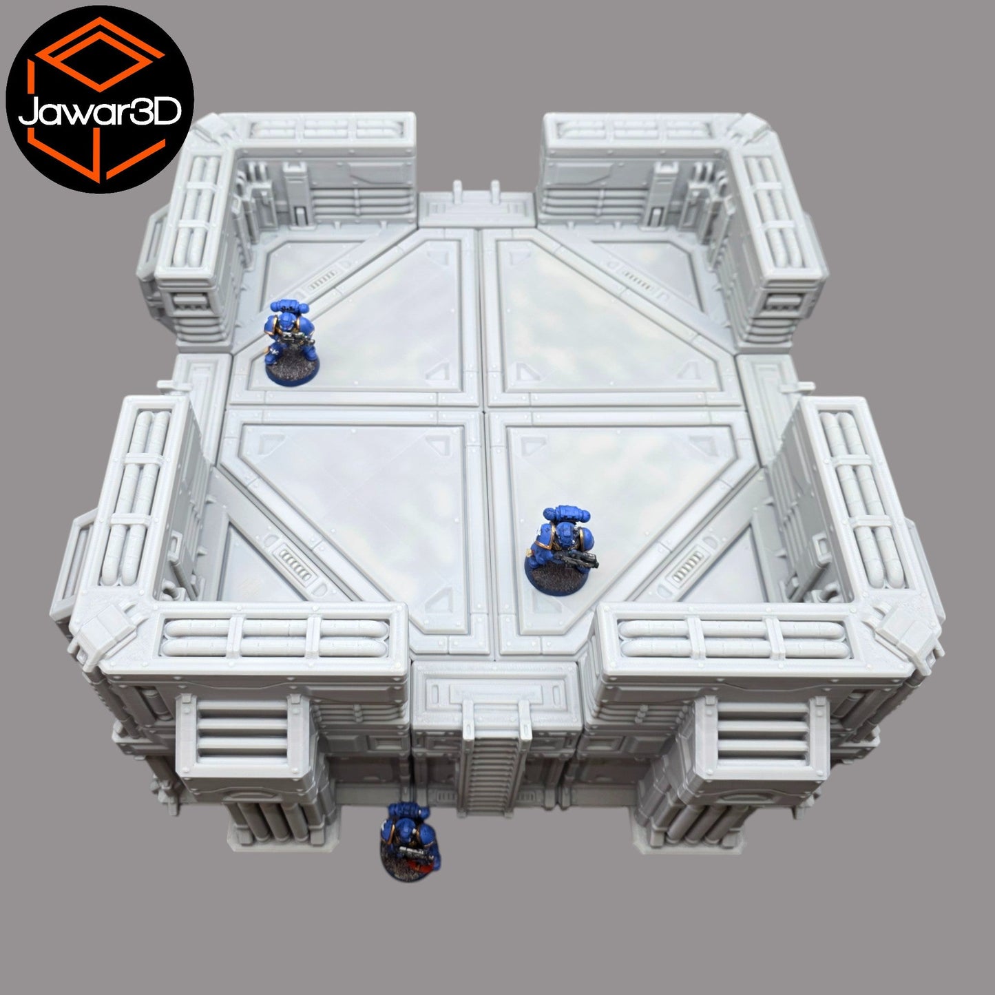 Big Gun Platform #2 - 28mm Wargaming Scatter Terrain Scenery Tabletop Miniature