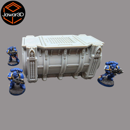 Gothic Container #1 - 28mm Wargaming Scatter Terrain Scenery Tabletop Miniature