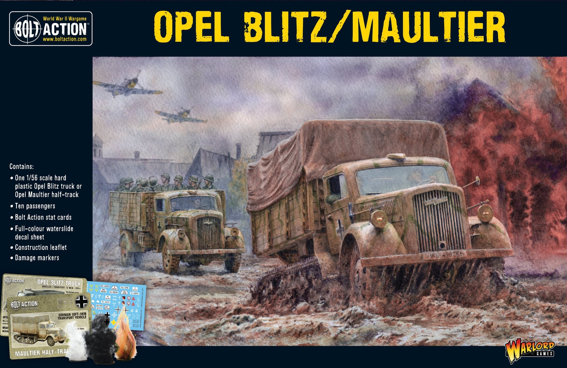 Bolt Action: Opel Blitz/Maultier - Geek Gaming Scenics