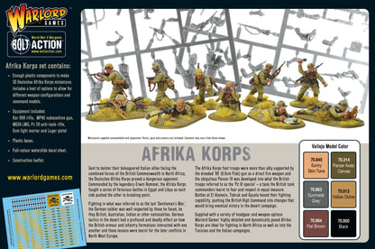Bolt Action: Afrika Korps Infantry - Geek Gaming Scenics