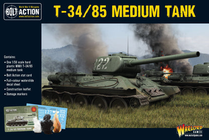 Bolt Action: T34/85 Medium Tank - Geek Gaming Scenics