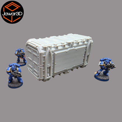 Gothic Container #3 - 28mm Wargaming Scatter Terrain Scenery Tabletop Miniature