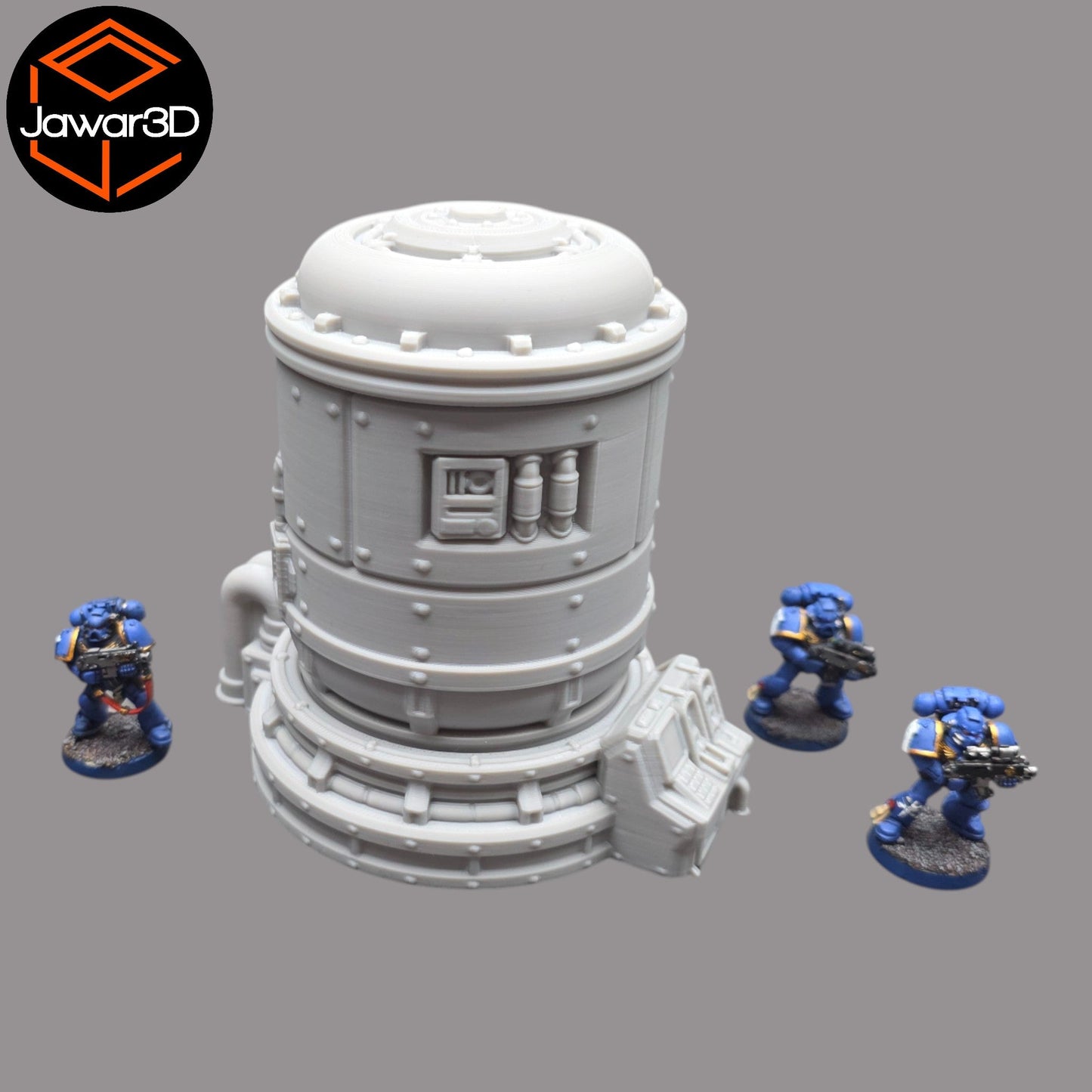 Production Silo - 28mm Wargaming Scatter Terrain Scenery Tabletop