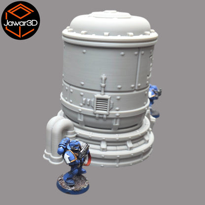 Production Silo - 28mm Wargaming Scatter Terrain Scenery Tabletop