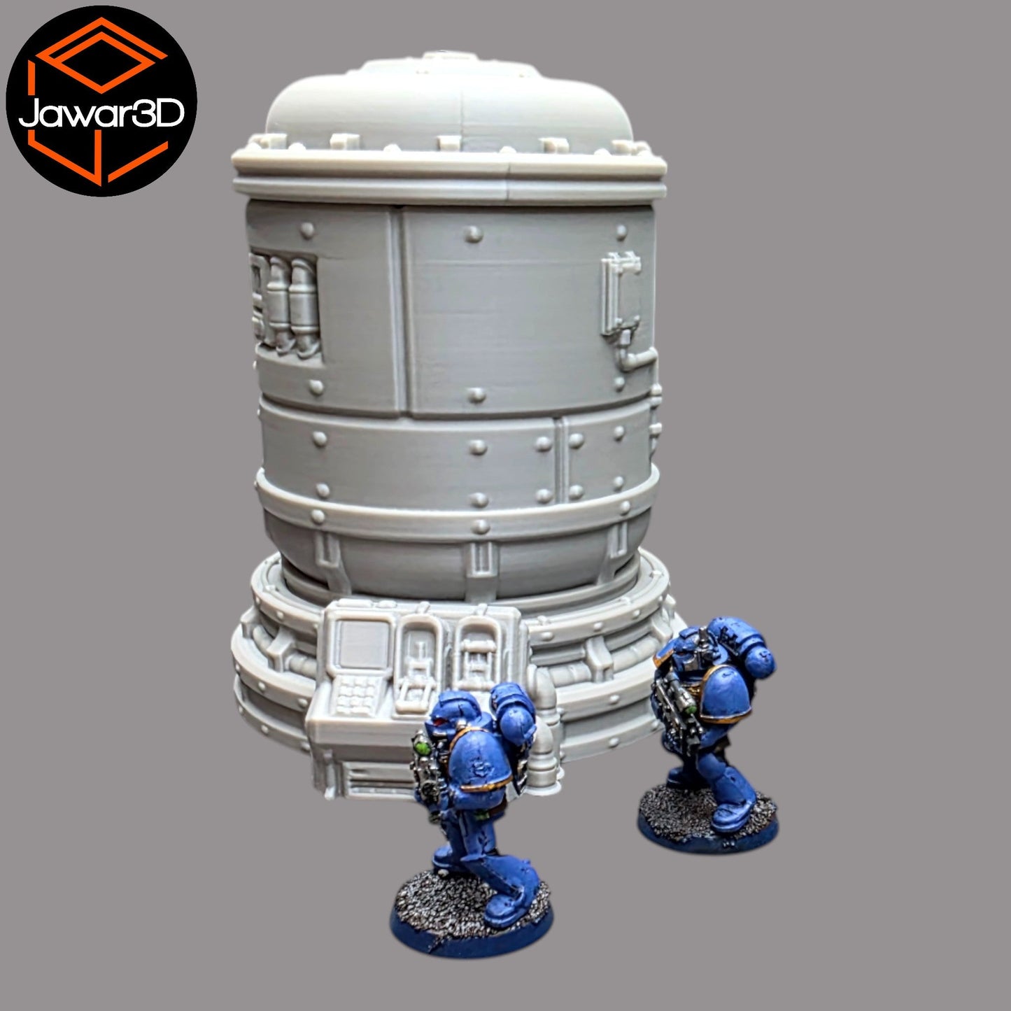 Production Silo - 28mm Wargaming Scatter Terrain Scenery Tabletop