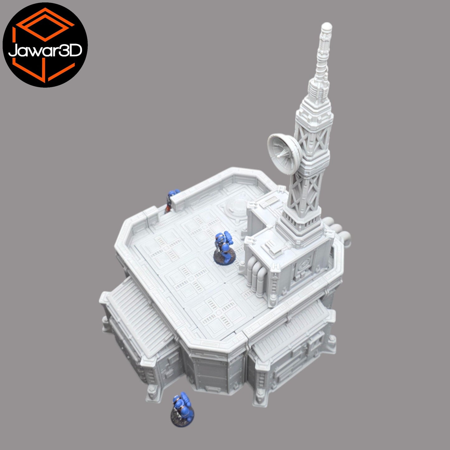 Outpost Comms Station - 28mm Wargaming Scatter Terrain Scenery Tabletop