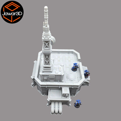 Outpost Comms Station - 28mm Wargaming Scatter Terrain Scenery Tabletop