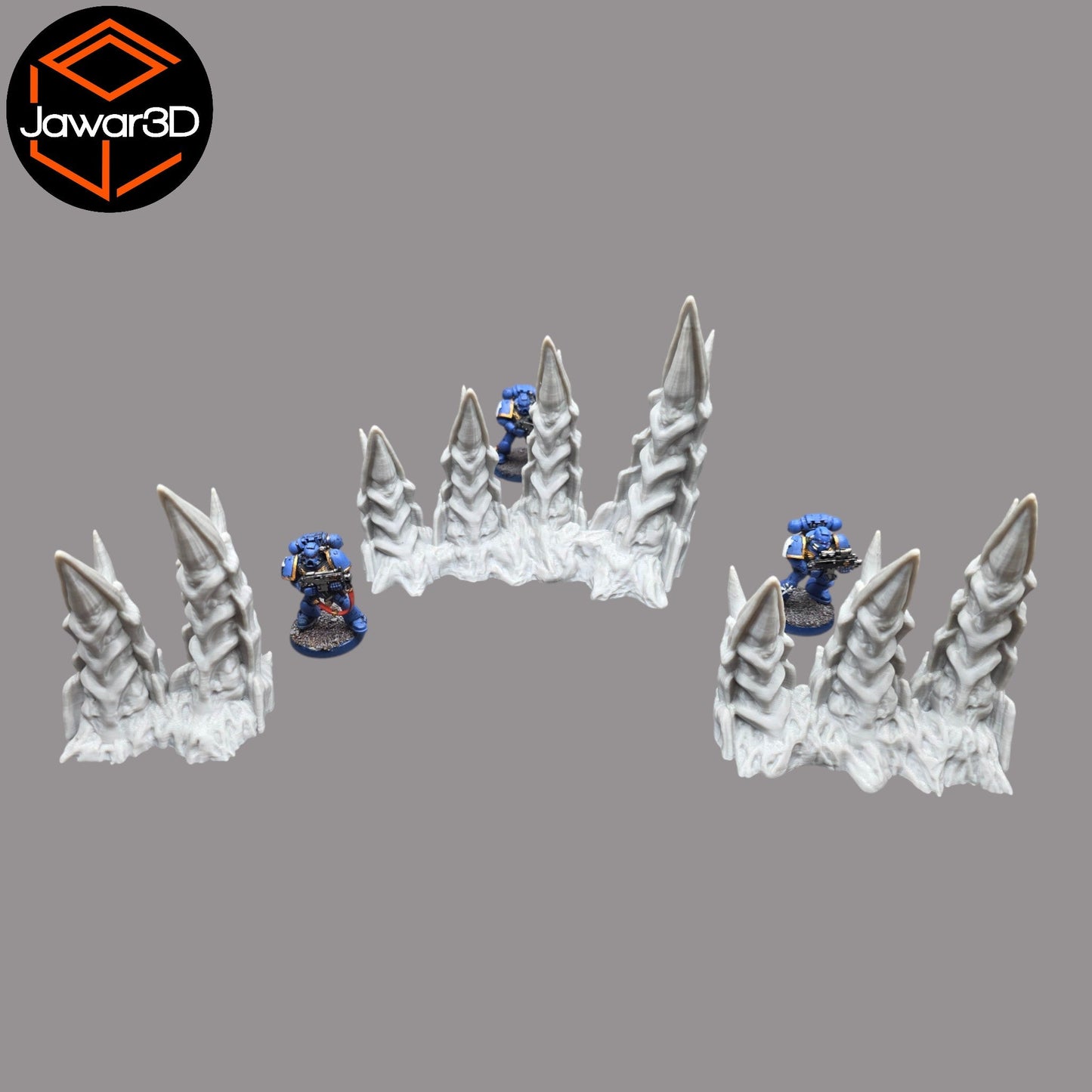 Hive Spikes - 28mm Wargaming Scatter Terrain Scenery Tabletop