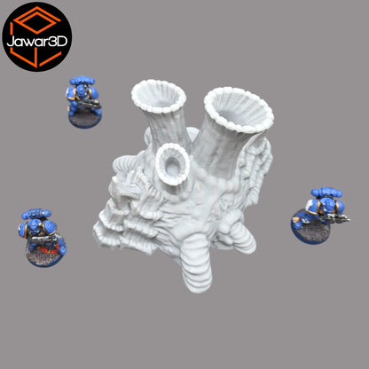 Hive Smokestack #1 - 28mm Wargaming Scatter Terrain Scenery Tabletop