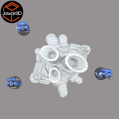 Hive Smokestack #1 - 28mm Wargaming Scatter Terrain Scenery Tabletop