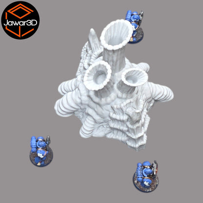 Hive Smokestack #1 - 28mm Wargaming Scatter Terrain Scenery Tabletop
