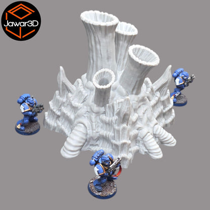 Hive Smokestack #2 - 28mm Wargaming Scatter Terrain Scenery Tabletop