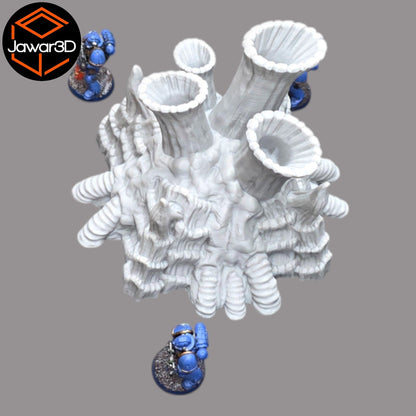 Hive Smokestack #2 - 28mm Wargaming Scatter Terrain Scenery Tabletop