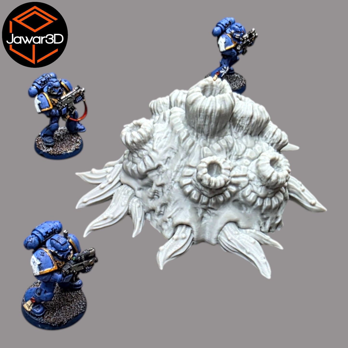 Hive Barnacle #3 - 28mm Wargaming Scatter Terrain Scenery Tabletop