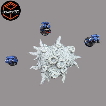 Hive Barnacle #4 - 28mm Wargaming Scatter Terrain Scenery Tabletop