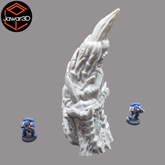 Hive Spike #1 - 28mm Wargaming Scatter Terrain Scenery Tabletop