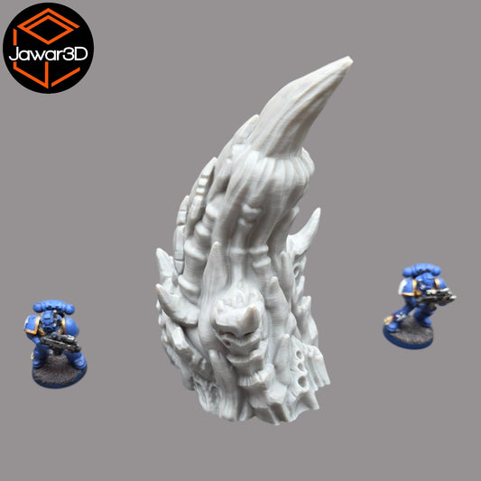 Hive Spike #2 - 28mm Wargaming Scatter Terrain Scenery Tabletop