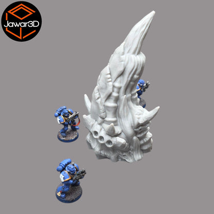 Hive Spike #2 - 28mm Wargaming Scatter Terrain Scenery Tabletop
