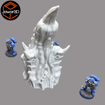 Hive Spike #2 - 28mm Wargaming Scatter Terrain Scenery Tabletop