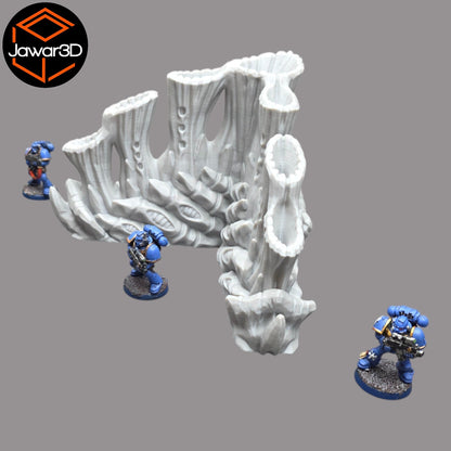 Hive Smokestack #3 - 28mm Wargaming Scatter Terrain Scenery Tabletop