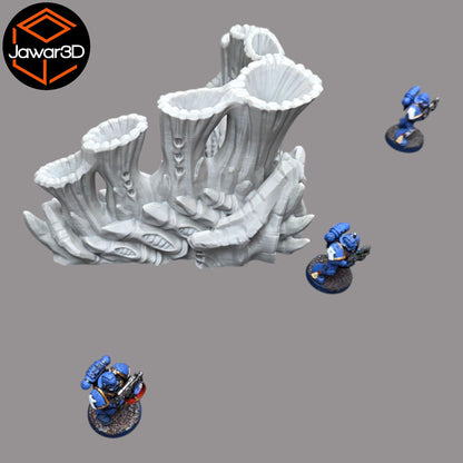 Hive Smokestack #3 - 28mm Wargaming Scatter Terrain Scenery Tabletop