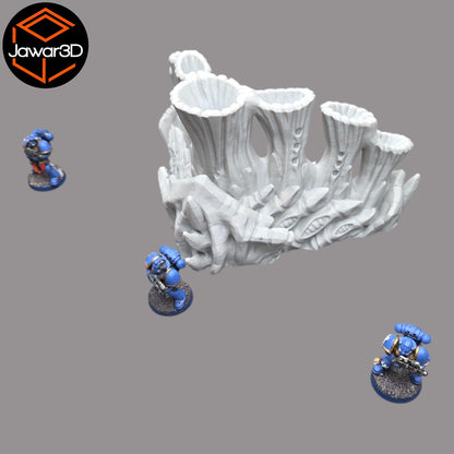 Hive Smokestack #3 - 28mm Wargaming Scatter Terrain Scenery Tabletop