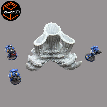 Hive Smokestack #4 - 28mm Wargaming Scatter Terrain Scenery Tabletop