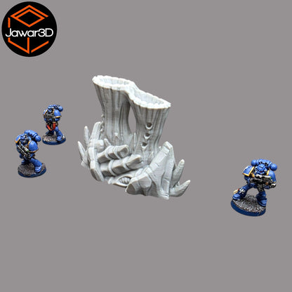 Hive Smokestack #6 - 28mm Wargaming Scatter Terrain Scenery Tabletop