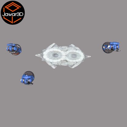 Hive Smokestack #6 - 28mm Wargaming Scatter Terrain Scenery Tabletop