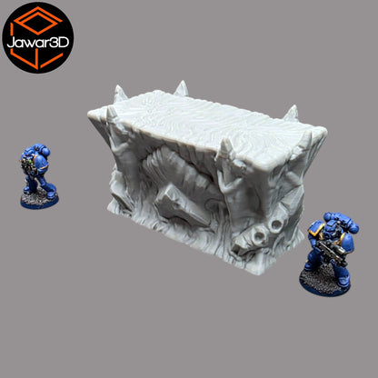Hive Container #1 - 28mm Wargaming Scatter Terrain Scenery Tabletop