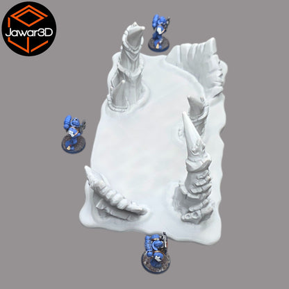 Hive Floor #4 - 28mm Wargaming Scatter Terrain Scenery Tabletop