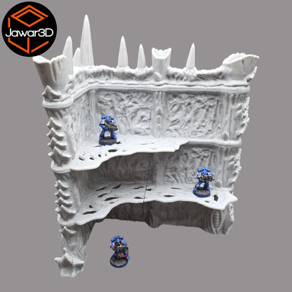 Hive Ruins #1 - 28mm Wargaming Scatter Terrain Scenery Tabletop