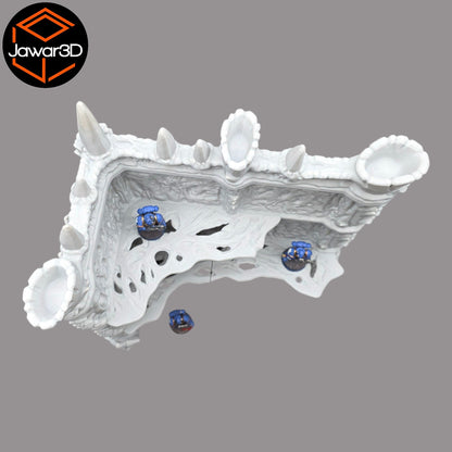 Hive Ruins #1 - 28mm Wargaming Scatter Terrain Scenery Tabletop
