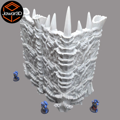 Hive Ruins #1 - 28mm Wargaming Scatter Terrain Scenery Tabletop