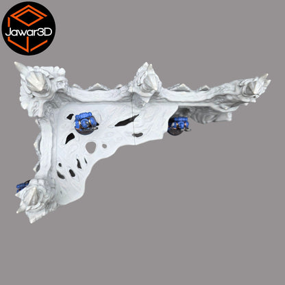 Hive Ruins #2 - 28mm Wargaming Scatter Terrain Scenery Tabletop