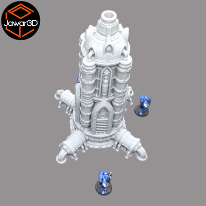 Production Compressor - 28mm Wargaming Scatter Terrain Scenery Tabletop