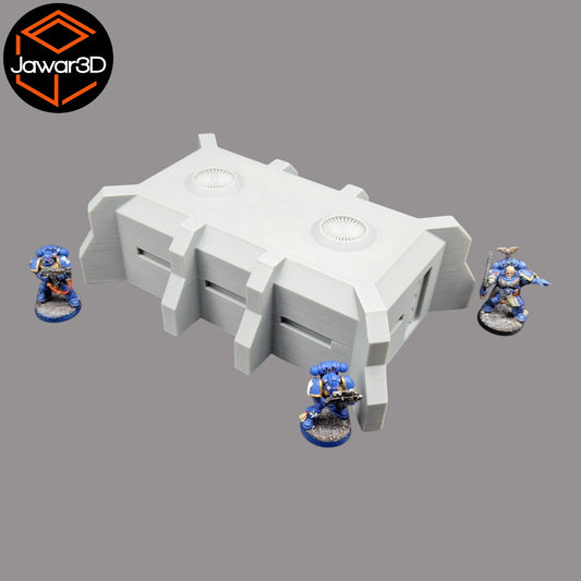Large Bunker - 28mm Wargaming Scatter Terrain Scenery Tabletop Miniature