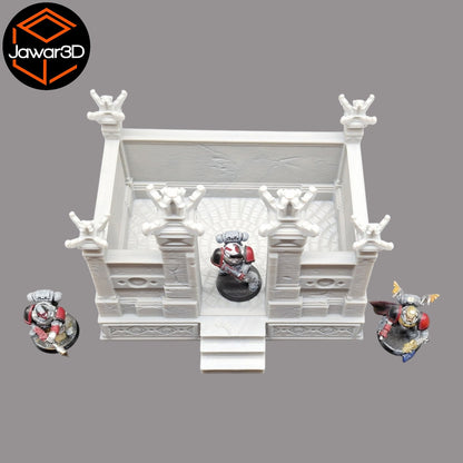 Ancient Shrine - 28mm Wargaming Scatter Terrain Scenery Tabletop Miniature