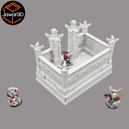 Ancient Shrine - 28mm Wargaming Scatter Terrain Scenery Tabletop Miniature