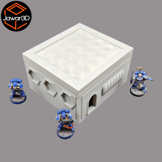 Sci-Fi House - 28mm Wargaming Scatter Terrain Scenery Tabletop Miniature