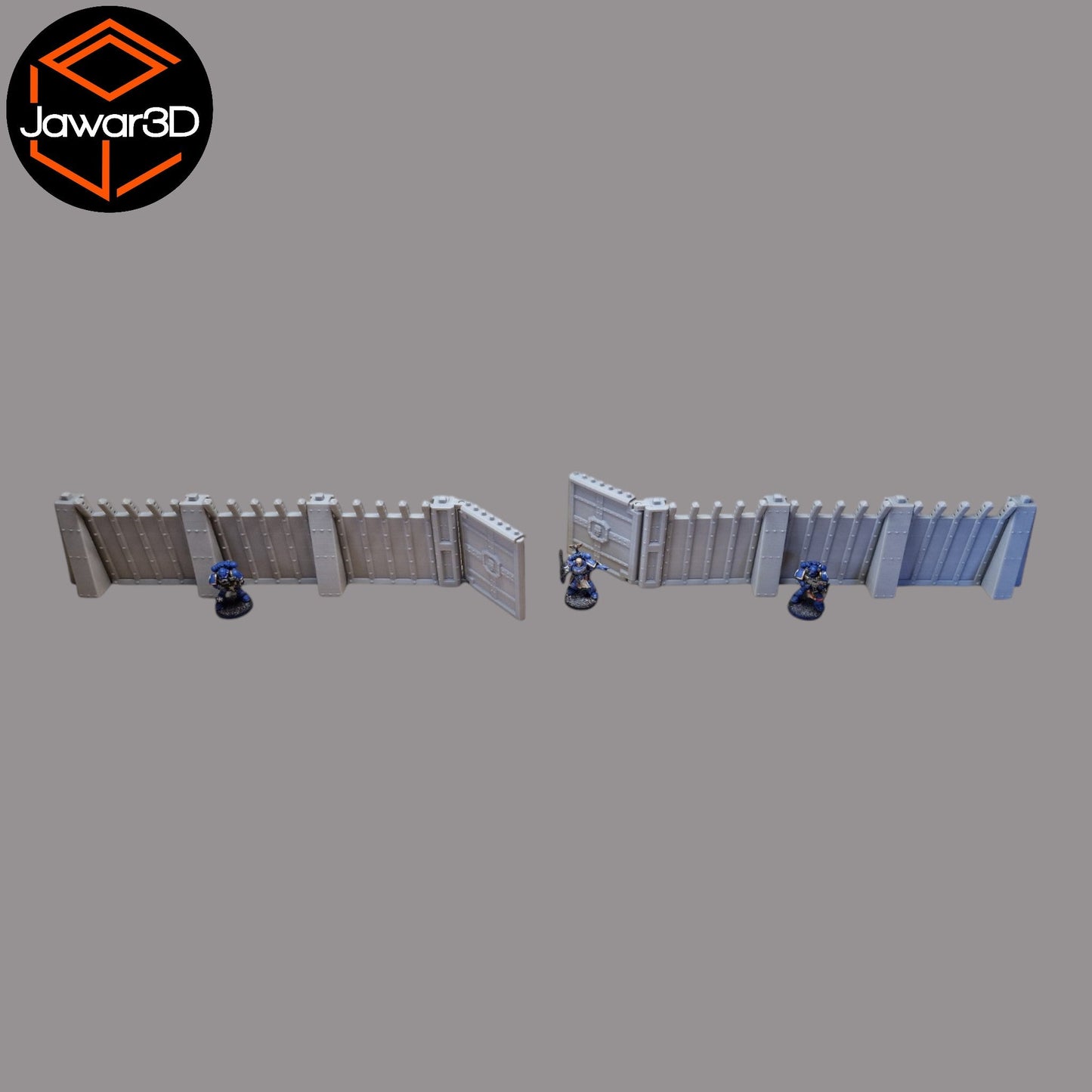 Command Station Secuity Walls - 28mm Wargaming Scatter Terrain Scenery Tabletop
