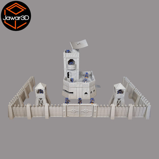 Command Station Set - 28mm Wargaming Scatter Terrain Scenery Tabletop Miniature