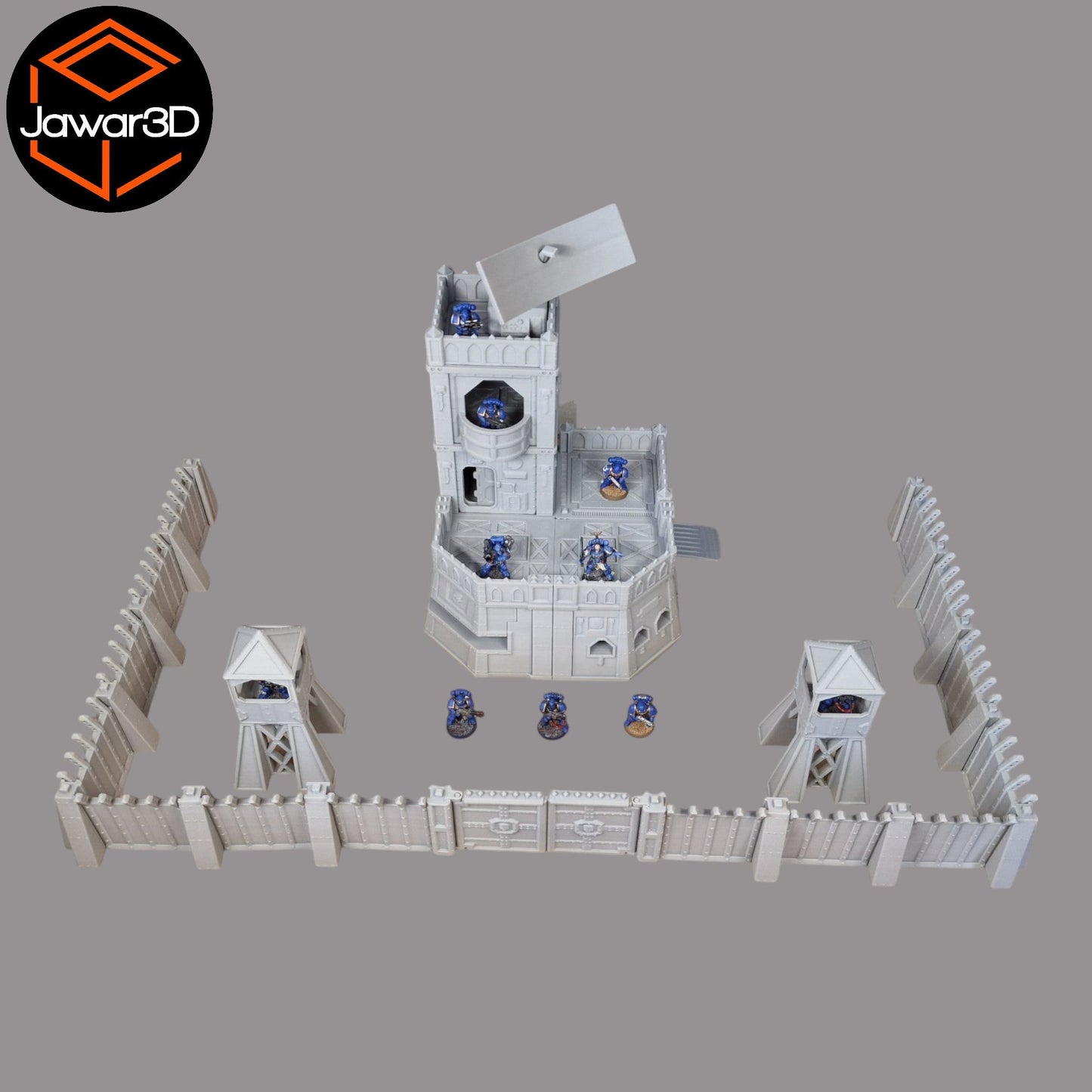 Command Station Set - 28mm Wargaming Scatter Terrain Scenery Tabletop Miniature
