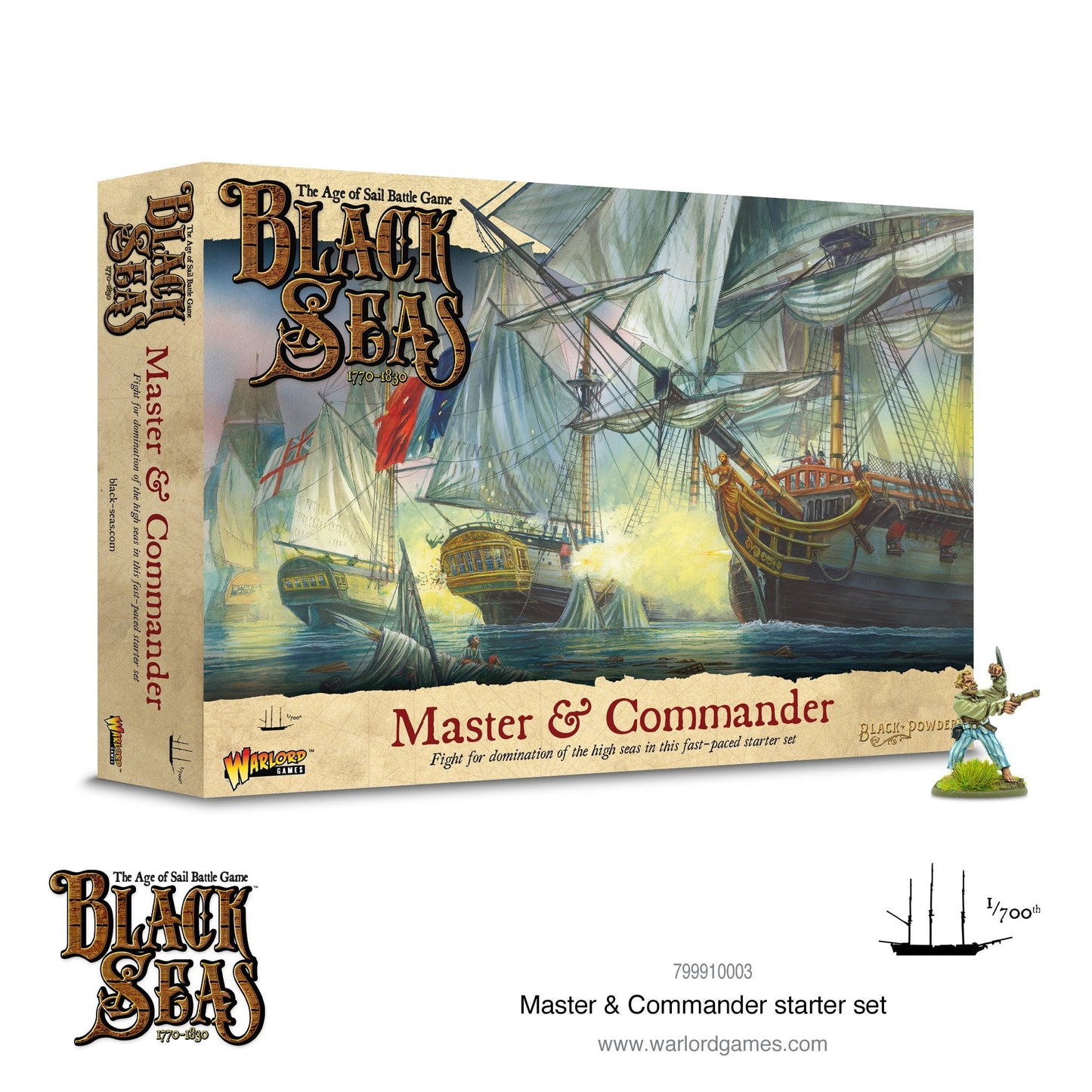 Black Seas: Master & Commander starter set - Geek Gaming Scenics