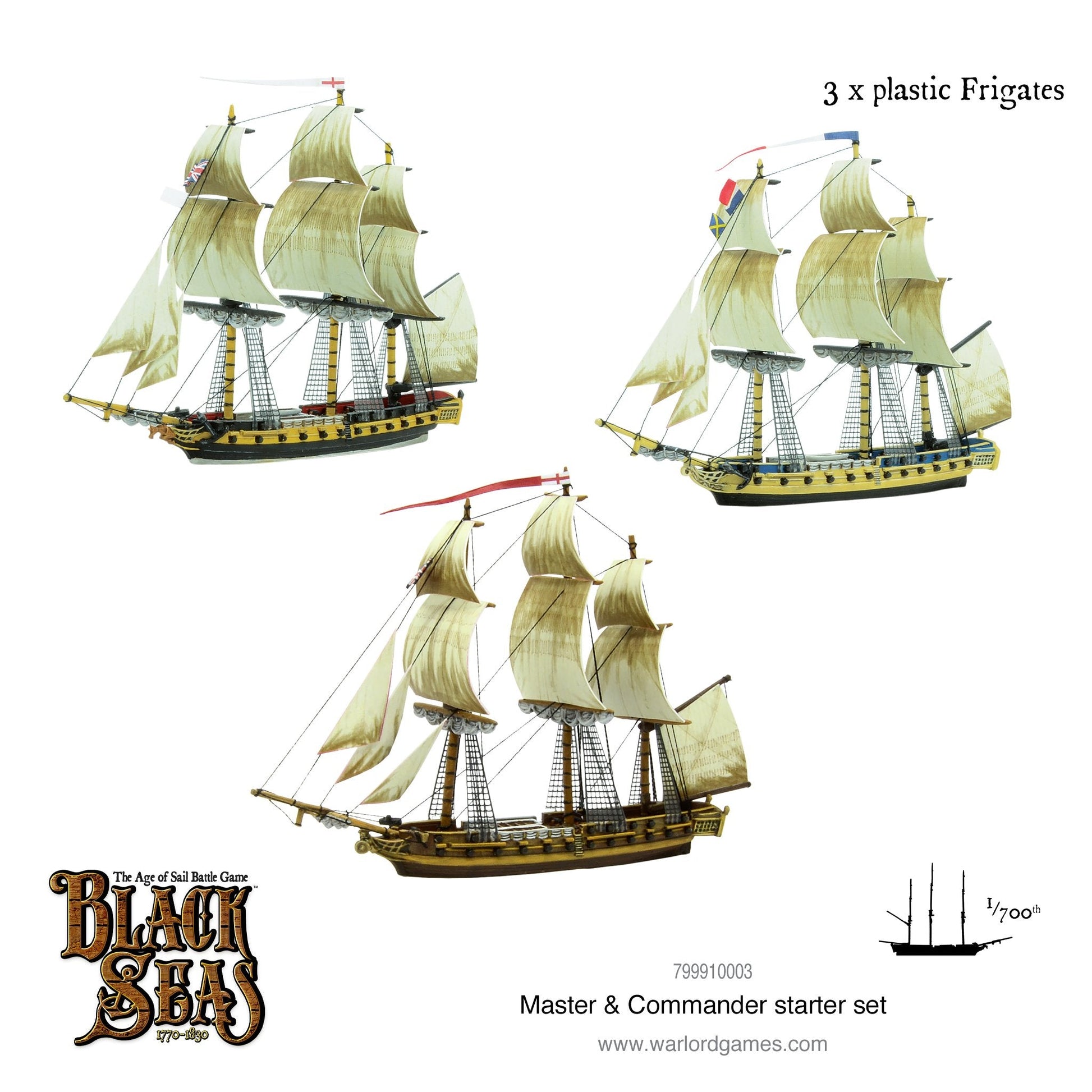 Black Seas: Master & Commander starter set - Geek Gaming Scenics