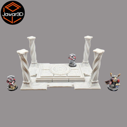Ritual Altar - 28mm Wargaming Scatter Terrain Scenery Tabletop Miniature