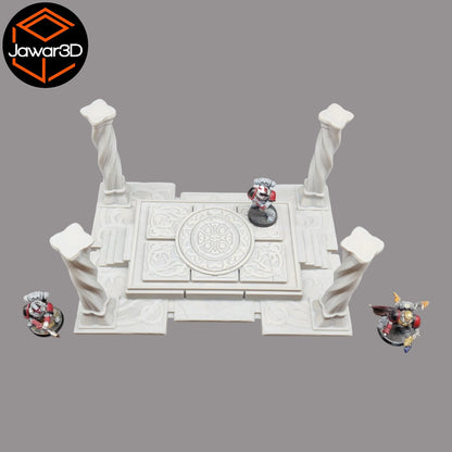Ritual Altar - 28mm Wargaming Scatter Terrain Scenery Tabletop Miniature