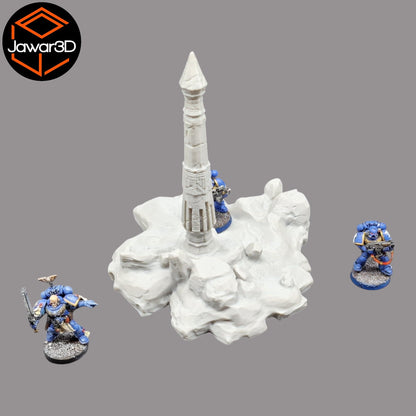 Rock Pillar - 28mm Wargaming Scatter Terrain Scenery Tabletop Miniature
