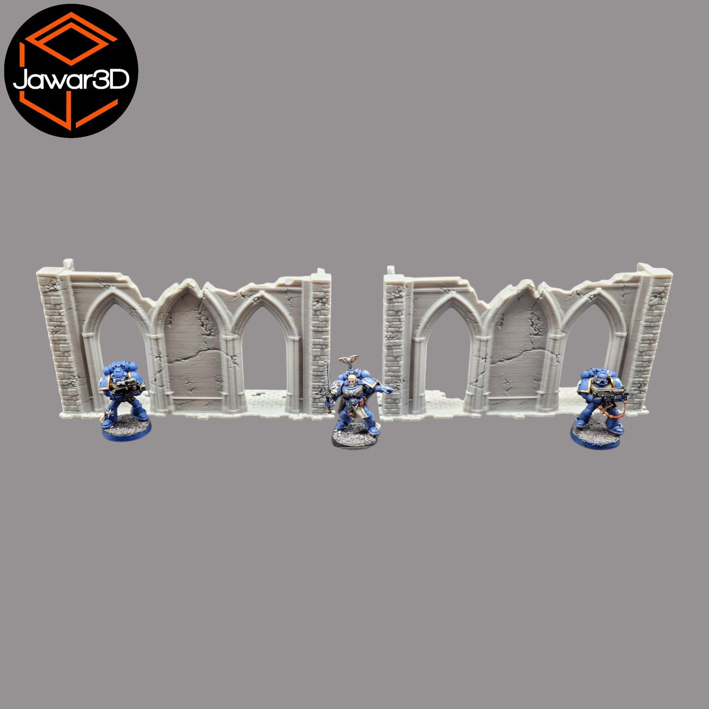 Gothic Ruins #2 - 28mm Wargaming Scatter Terrain Scenery Tabletop Miniature